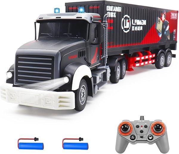 Buy Remote Control Semi Truck And Trailer Toy | Yallatoys.com