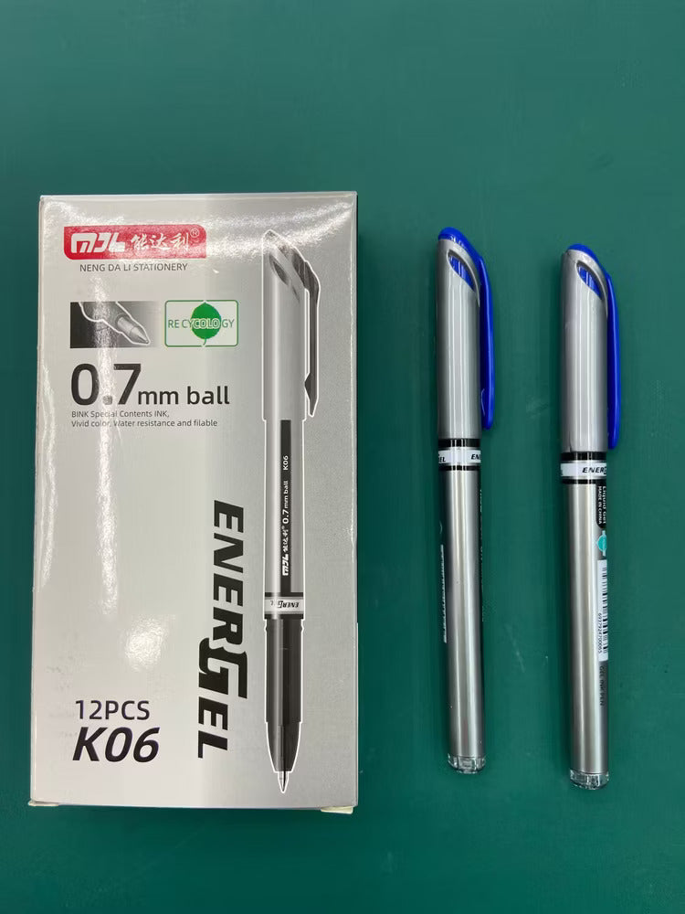 Buy Energel 0.7mm Ball Pen Black And Blue | Yallatoys.com