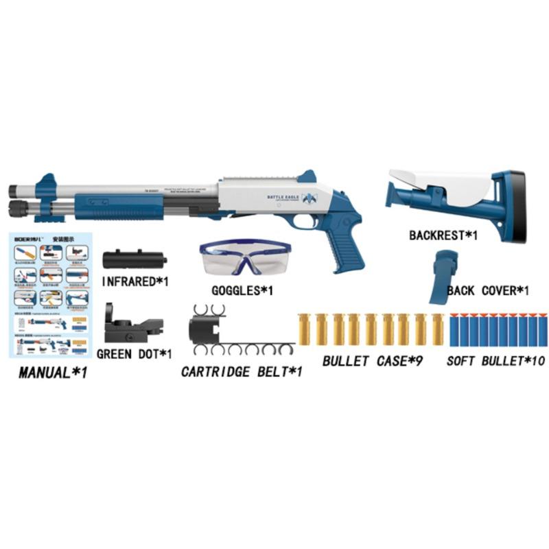 Buy XM1014 Soft Bullet Emitter Blue | Yallatoys.com