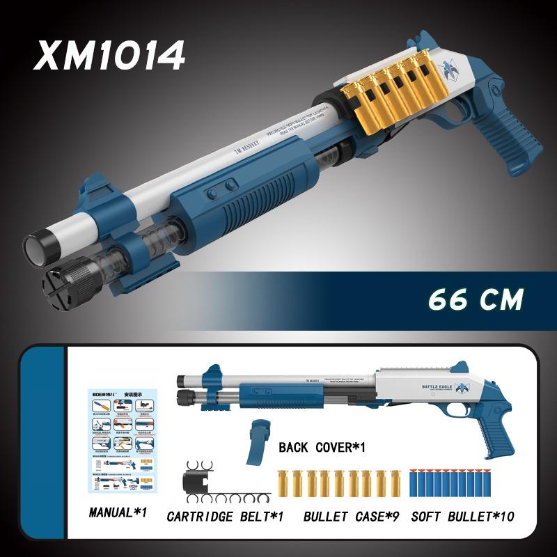 Buy XM1014 Soft Bullet Emitter Blue | Yallatoys.com