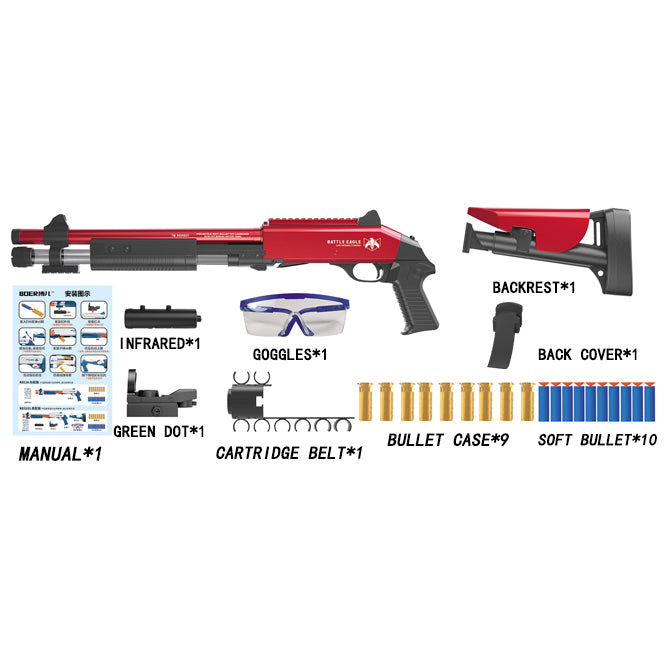 Buy XM1014 Soft Bullet Emitter Red | Yallatoys.com