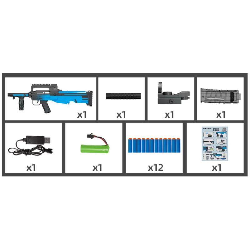 Buy Groza Electric Continuous Soft Bullet Emitter | Yallatoys.com