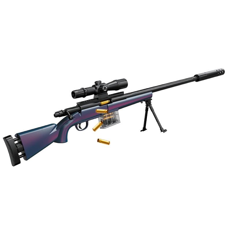 Buy M24 Soft Bullet Sniper Navy Blue | Yallatoys.com