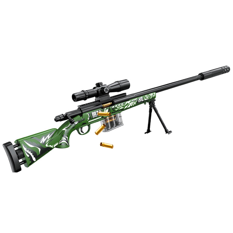 Buy M24 Soft Bullet Sniper Navy Green | Yallatoys.com