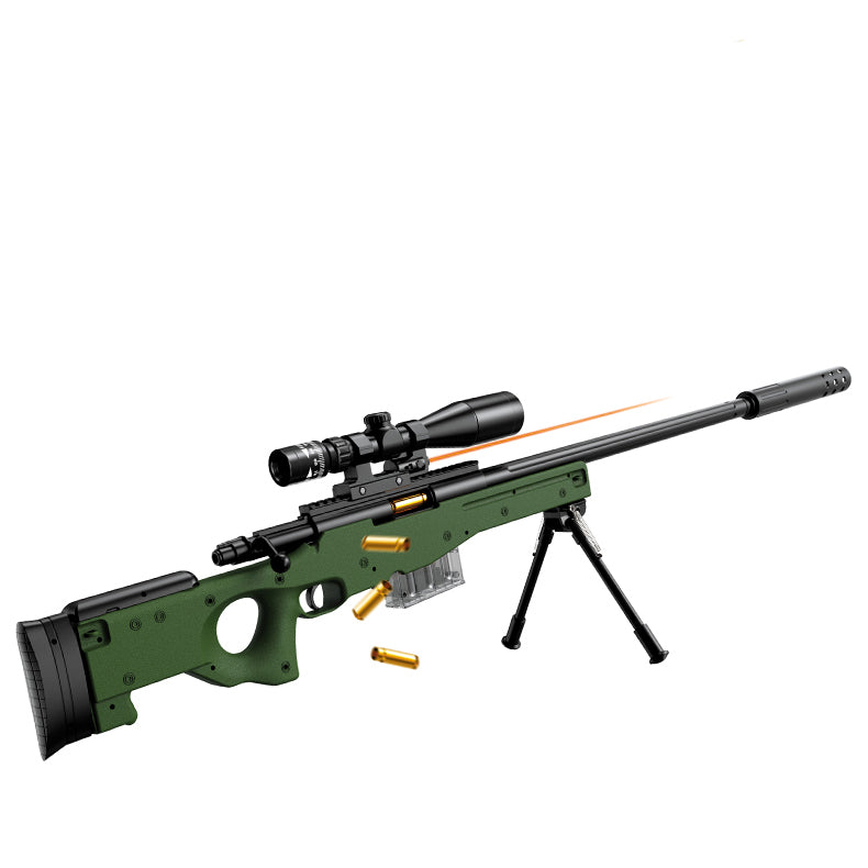 Buy AWM Soft Bullet Sniper Green | Yallatoys.com