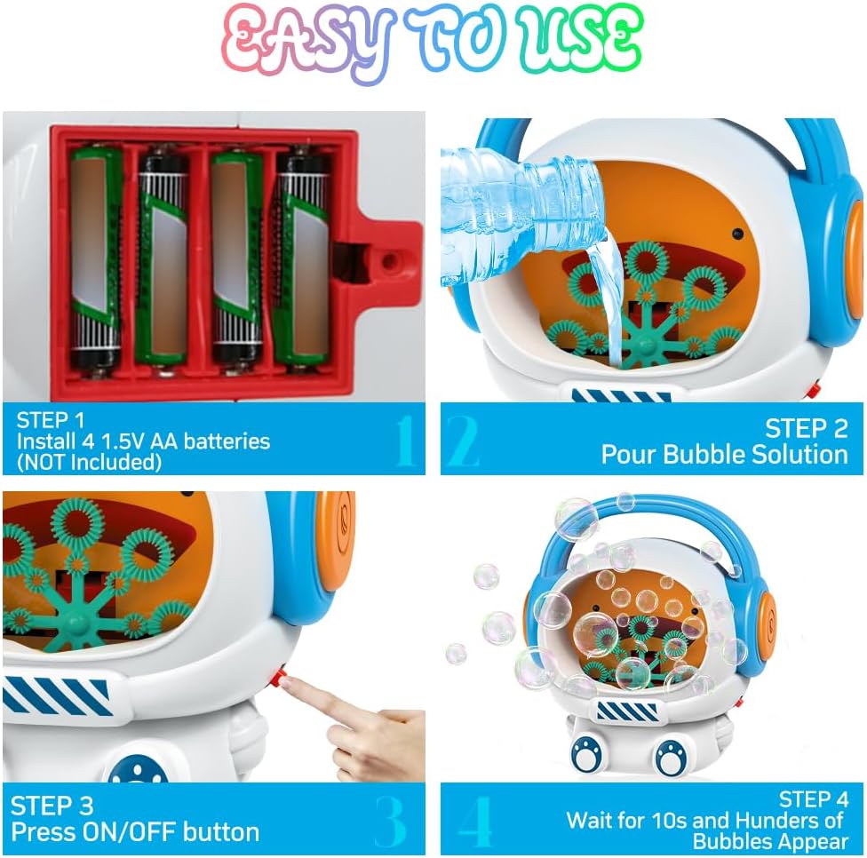 Buy Space Bubble Machine | Yallatoys.com