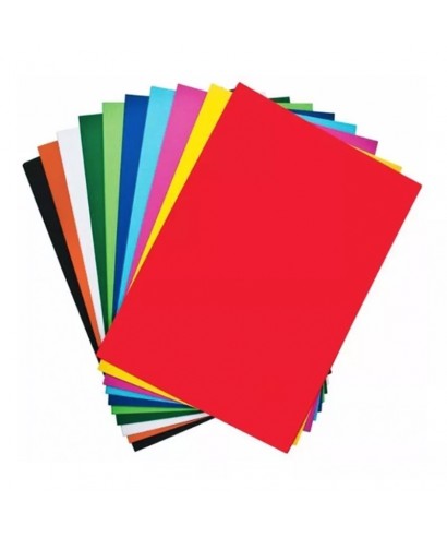 Buy Bristol Fluorescent Color Paper 24 Pcs | Yallatoys.com