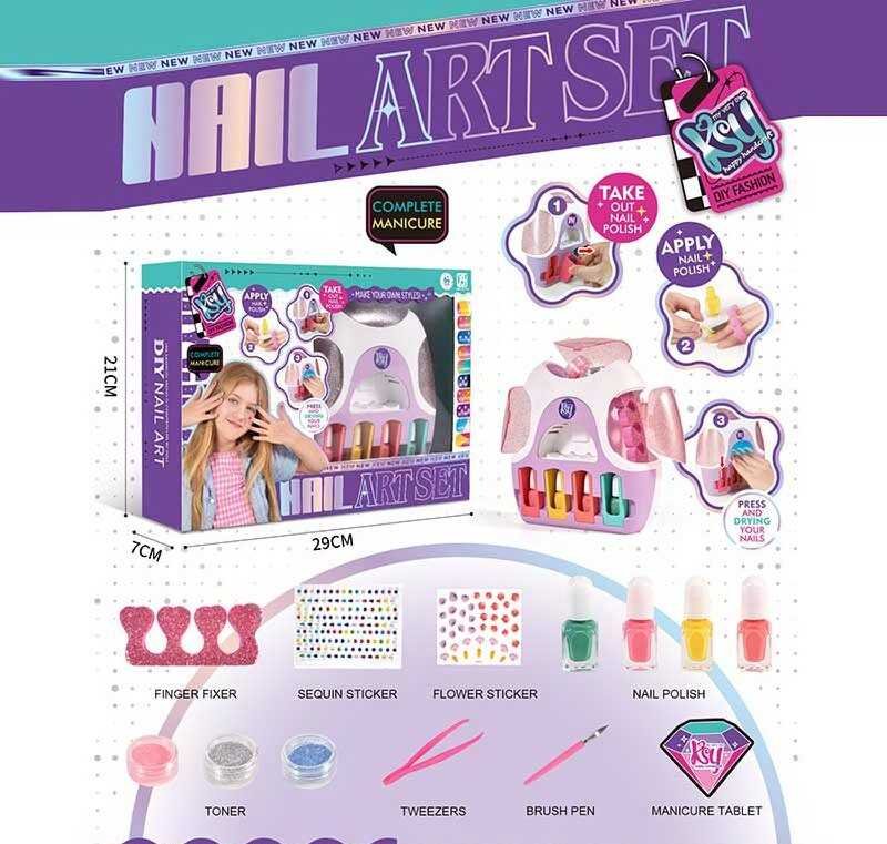 Buy Kids Nail Art Tools Set | Yallatoys.com