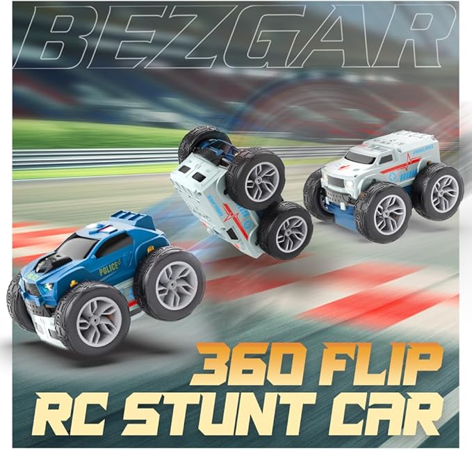 Buy Bezgar Remote Control Car Police & Ambulance Car 2 In 1 | Yallatoys.com