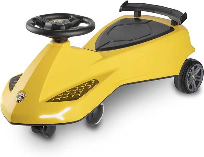 Buy Lamborghini  Swing Car Yellow | Yallatoys.com