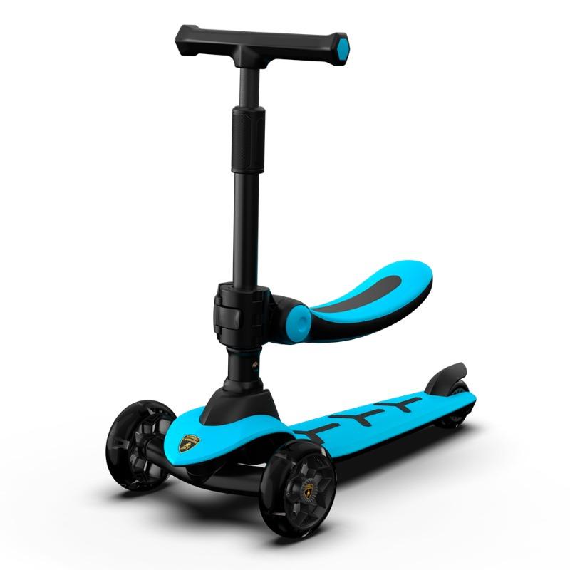 Buy Lamborghini Scooter With Seat Blue | Yallatoys.com