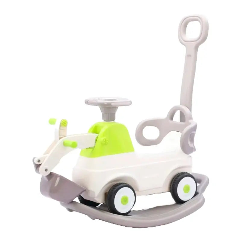 Buy Orbic Kids Four In One Rocking Excavator Green | Yallatoys.com