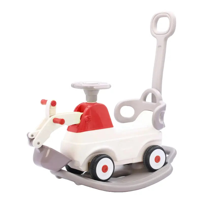 Buy Orbic Kids Four In One Rocking Excavator Red | Yallatoys.com
