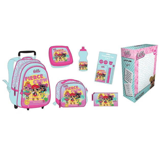 Buy Lol Surprise 12 in 1 Trolley Set 16inch | Yallatoys.com