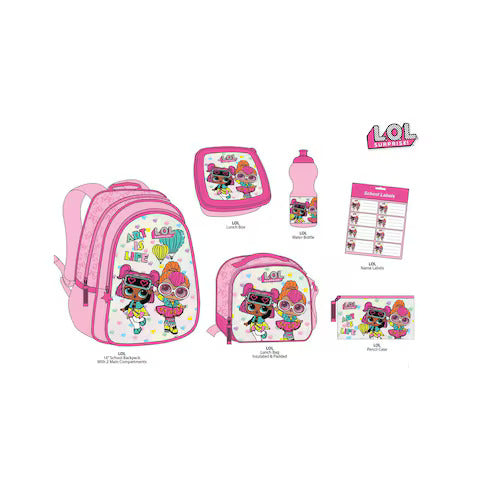 Buy Lol Surprise 6 In 1 Backpack Set 16inch | Yallatoys.com