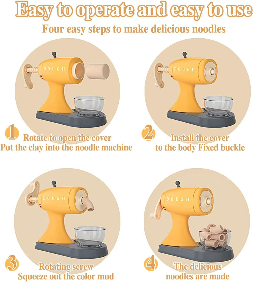 Buy Noodle Maker Play Set | Yallatoys.com