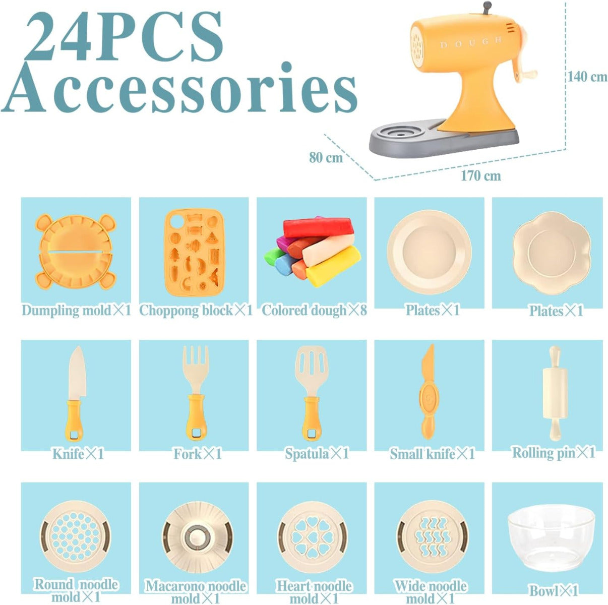 Buy Noodle Maker Play Set | Yallatoys.com