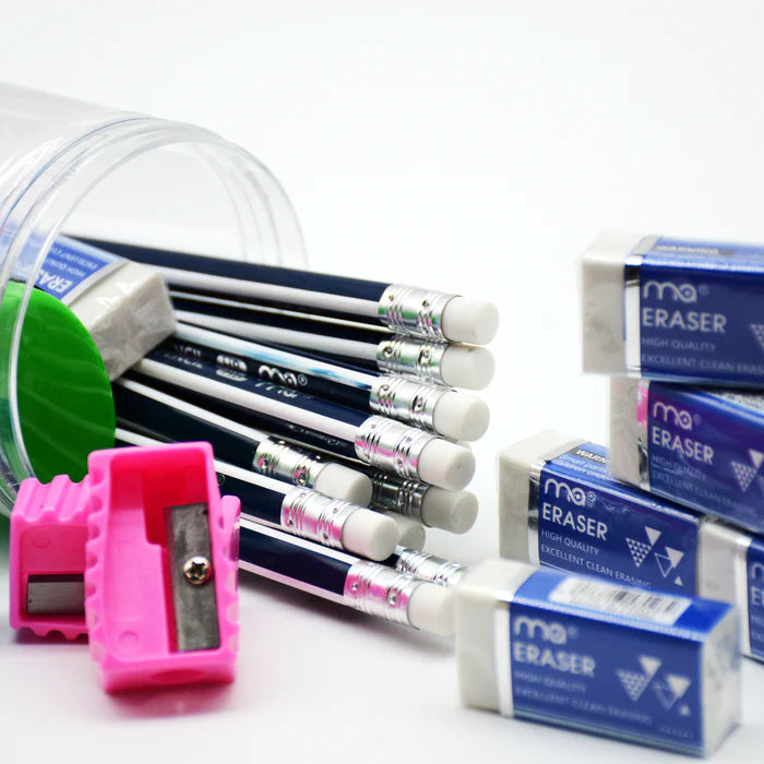 Buy 4 in 1 Stationery Set In Jar 28Pcs | Yallatoys.com