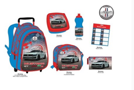 Buy Mustang 6 In 1 Trolley Set 16inch | Yallatoys.com