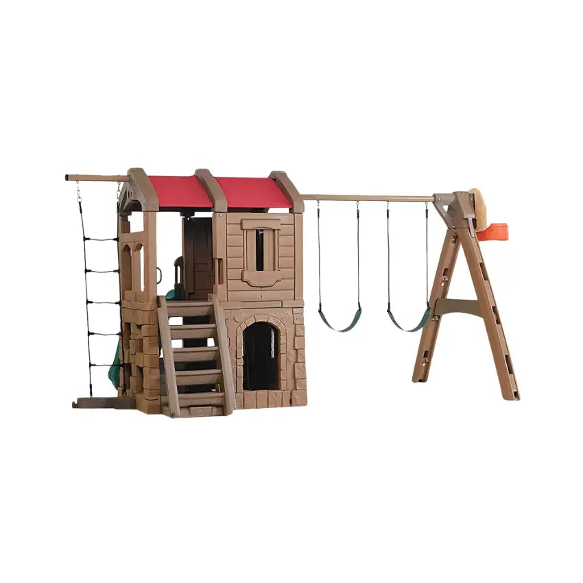Buy Rustic Lodge Play Center 7-in-1 Adventure Set | Yallatoys.com
