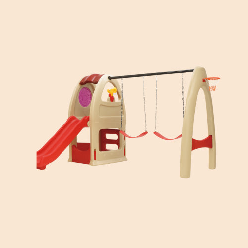 Buy Outdoor PVC Swing and Slide Set | Yallatoys.com