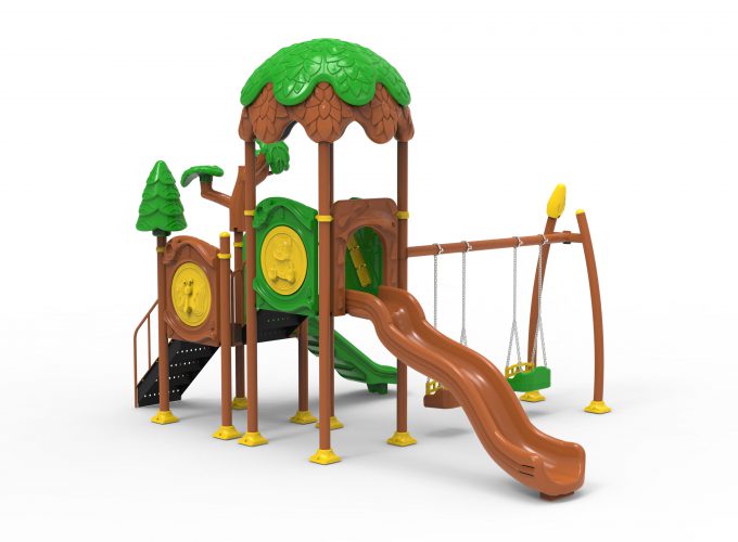 Buy Nature Series Playgorund Set with Swings and Slide | Yallatoys.com