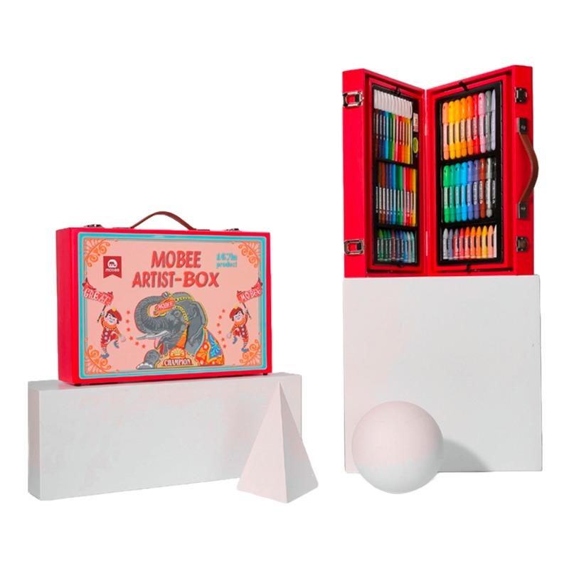 Buy Mobee Artist Orange Box 167 Pcs | Yallatoys.com