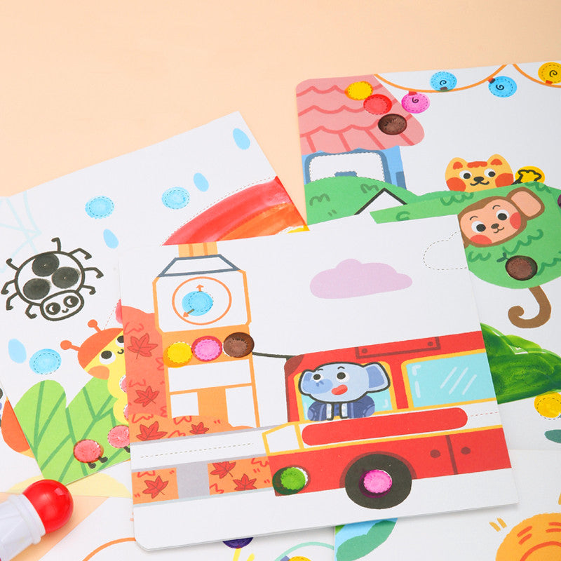 Buy Mobee Dot Painting 6 Colors | Yallatoys.com