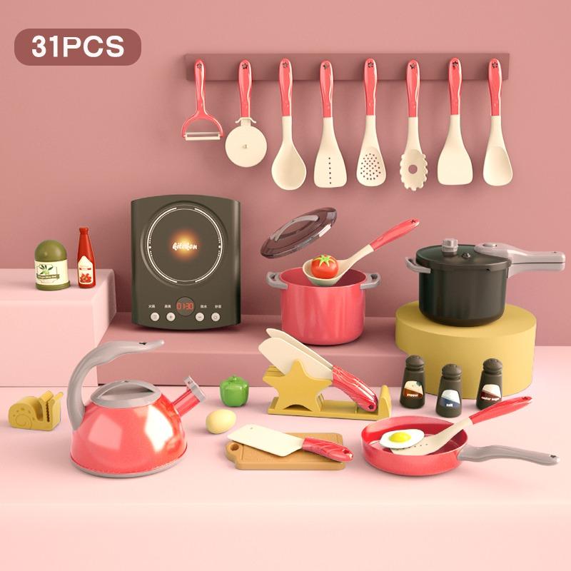 Buy Happy Little Chef Pink 31 Pcs | Yallatoys.com