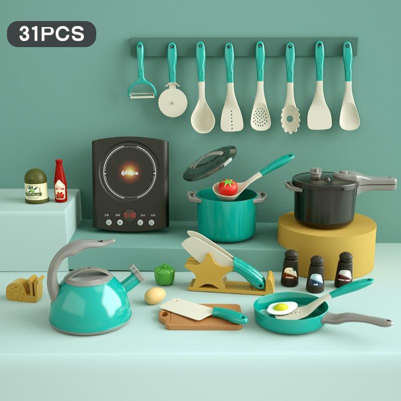 Buy Happy Little Chef Green 31 Pcs | Yallatoys.com