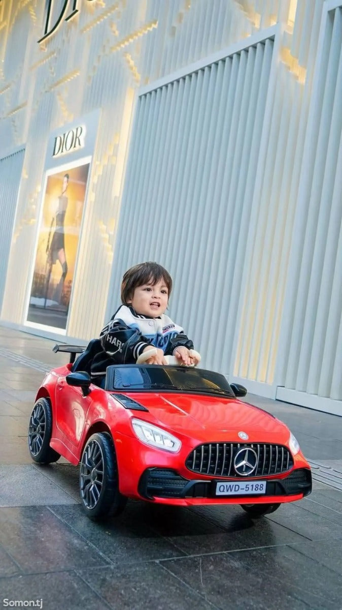 Buy Mercedes 12V Battery Operated Ride On Car Red | Yallatoys.com
