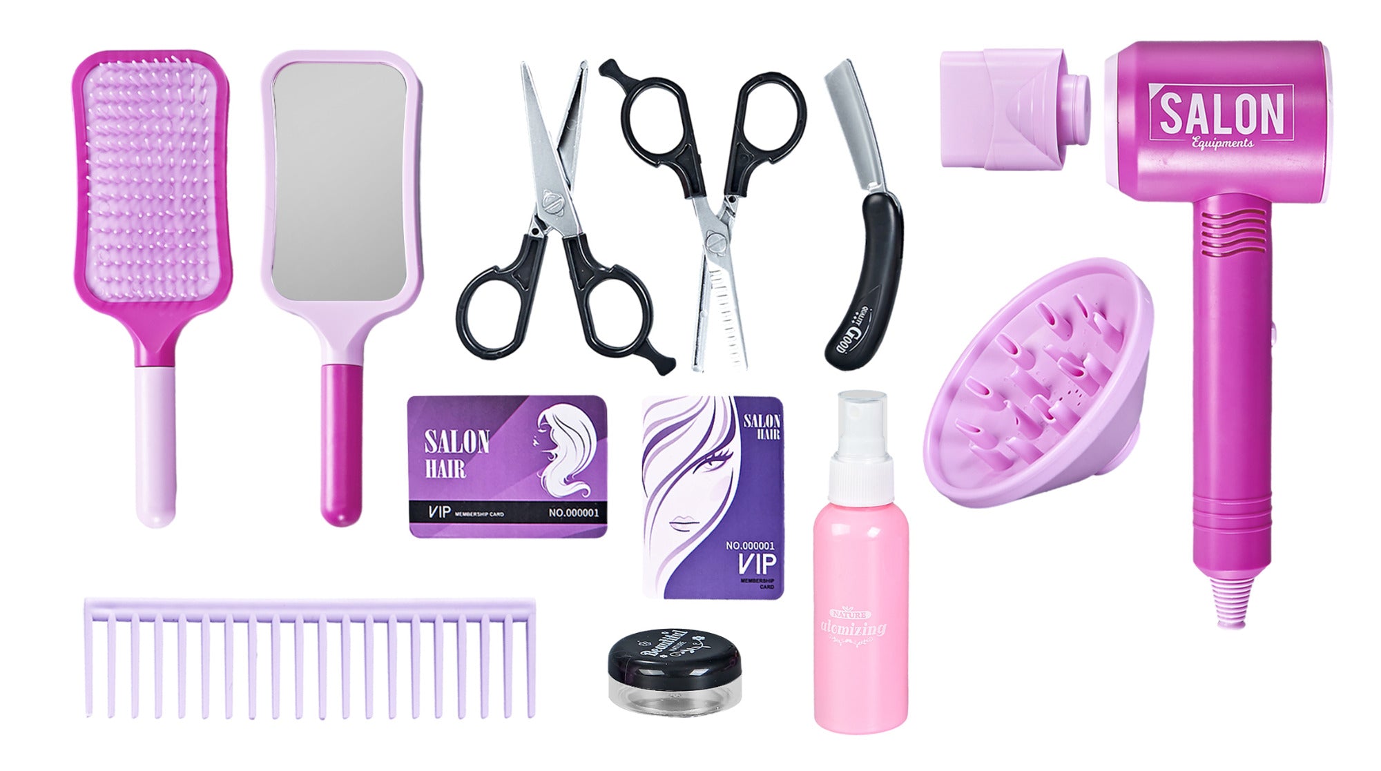 Buy Beauty Saloon Playset 13pcs | Yallatoys.com