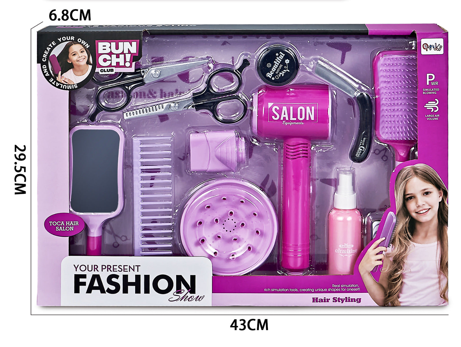 Buy Beauty Saloon Playset 13pcs | Yallatoys.com