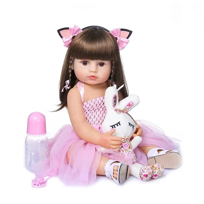 Buy Reborn 46cm Baby Doll Soft Vinyl Silicone Born Baby Doll | Yallatoys.com