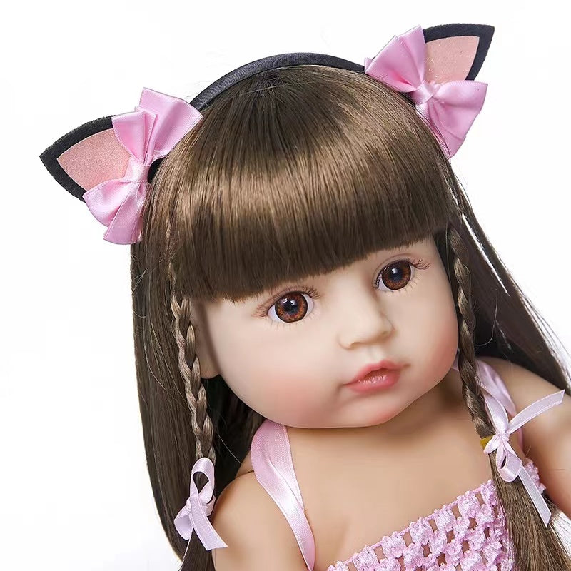 Buy Reborn 46cm Baby Doll Soft Vinyl Silicone Born Baby Doll | Yallatoys.com