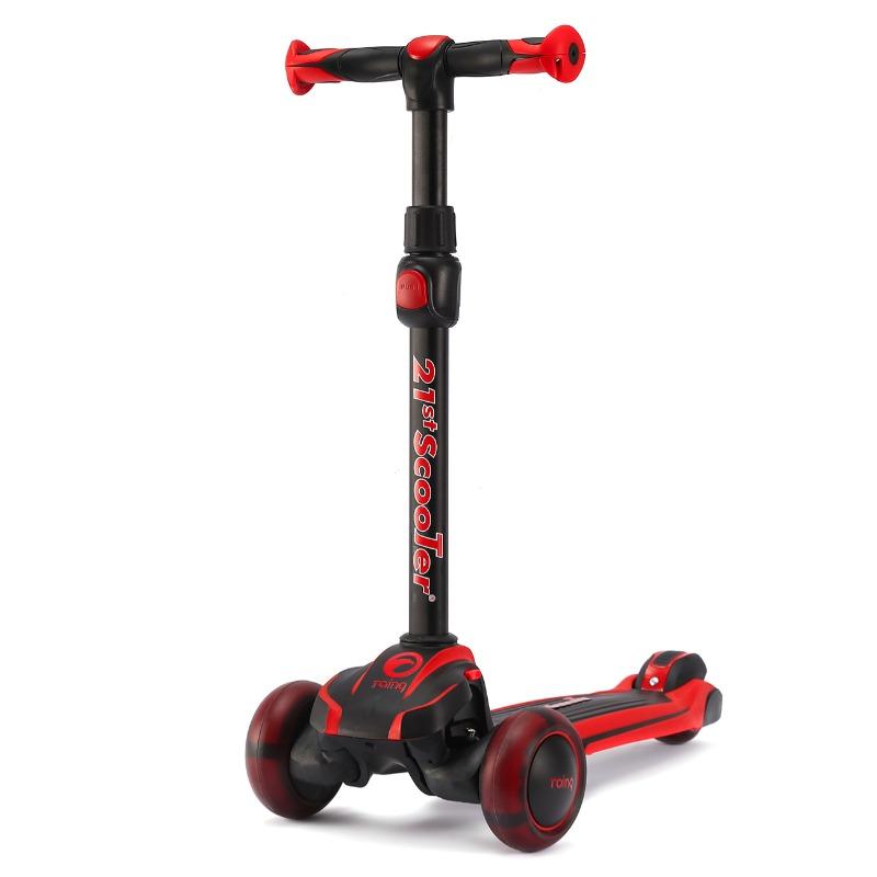 Buy Ryin 3 Wheeled Twist Scooter Red Black | Yallatoys.com