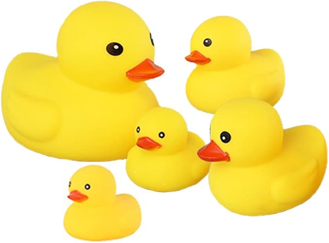 Buy Squeaky Rubber Duck 5Pcs | Yallatoys.com
