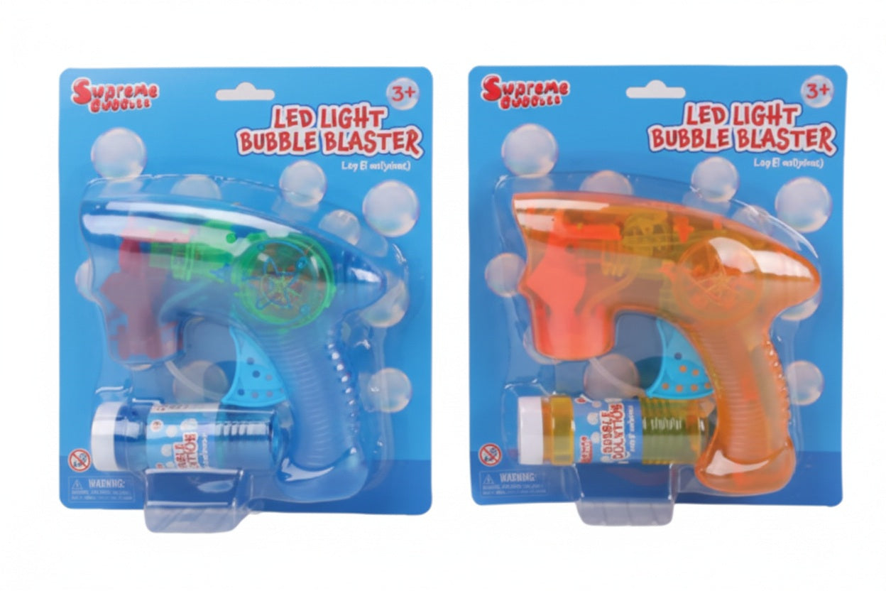 Buy Supreme Bubbles LED Light Bubble Blaster 50ml (Sold Separately Subjected to Availability) | Yallatoys.com