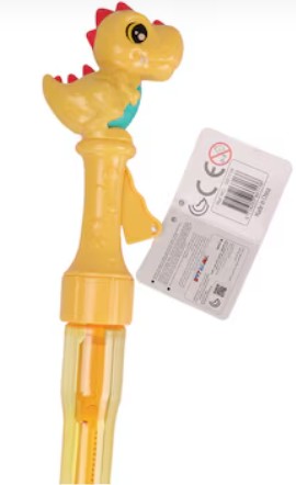 Buy Supreme Bubbles Dino Bubble Wand 90ml (Sold Separately Subjected to Availability) | Yallatoys.com