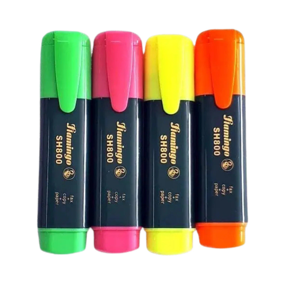 Buy Flamingo Highlighter 4Pcs | Yallatoys.com