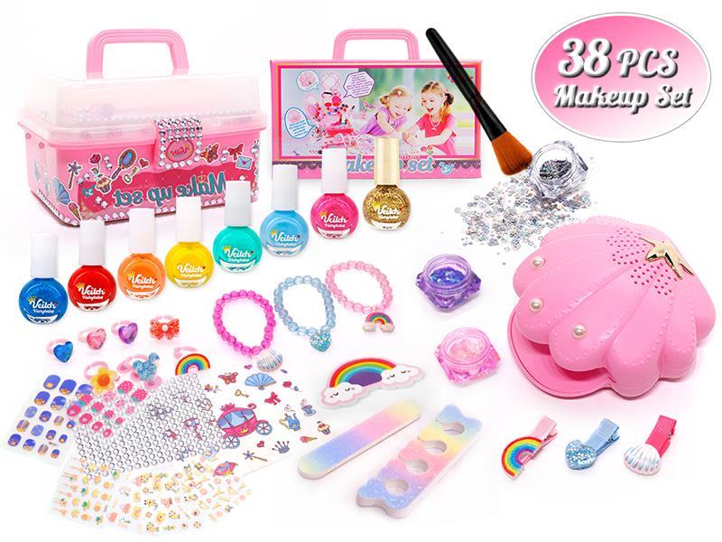 Buy Makeup Set 38Pcs Pink | Yallatoys.com
