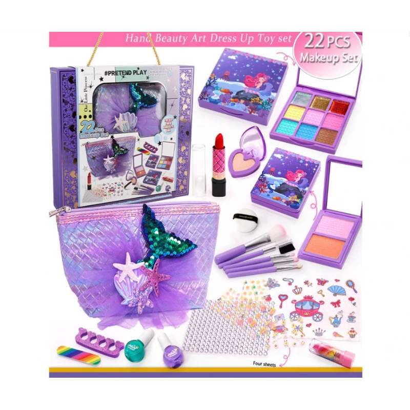 Buy Makeup and Hand Beauty Art Dress Up Toy 22Pcs | Yallatoys.com