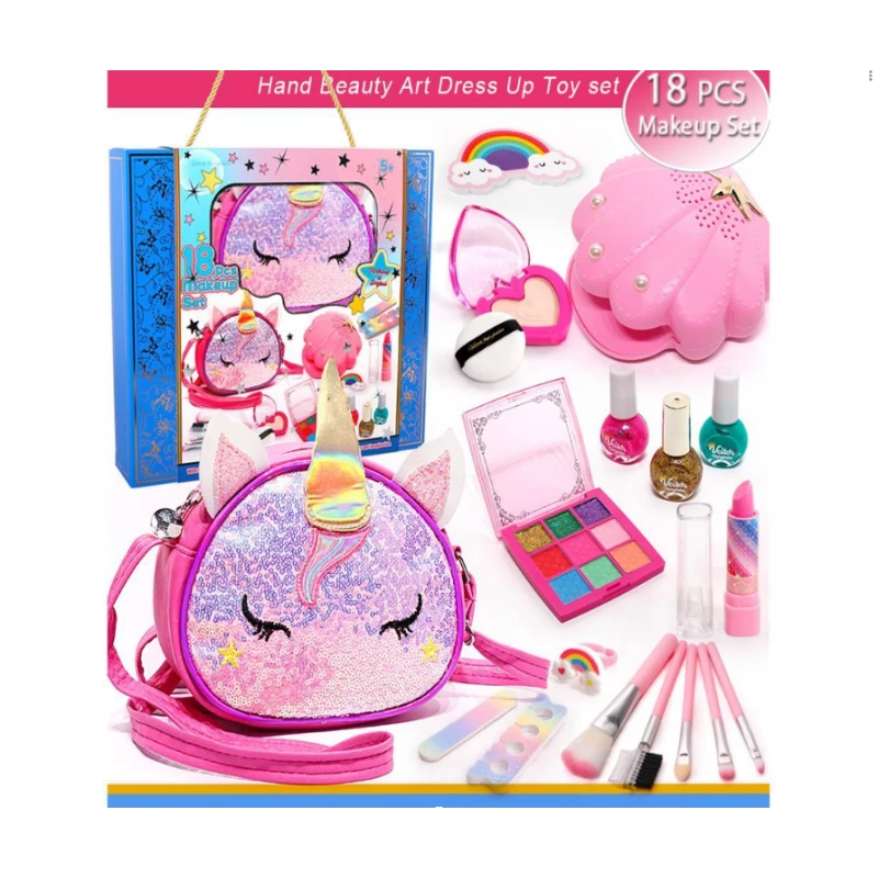 Buy Makeup and Hand Beauty Art Dress Up Toy 18Pcs | Yallatoys.com