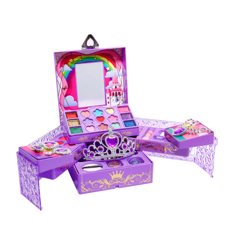 Buy Diamond Treasure Box Purple Makeup Set 23 Pieces | Yallatoys.com