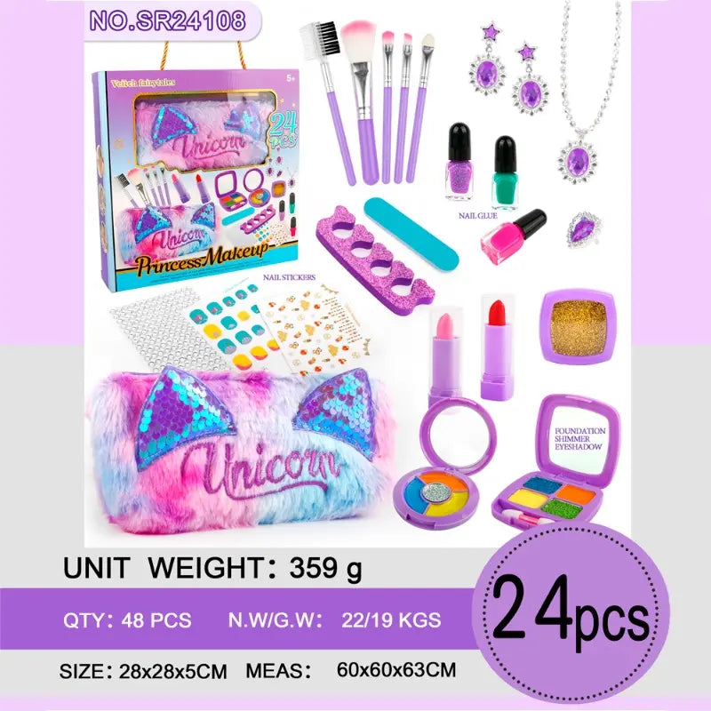 Buy Unicorn Princess Makeup Set 24 Piece | Yallatoys.com