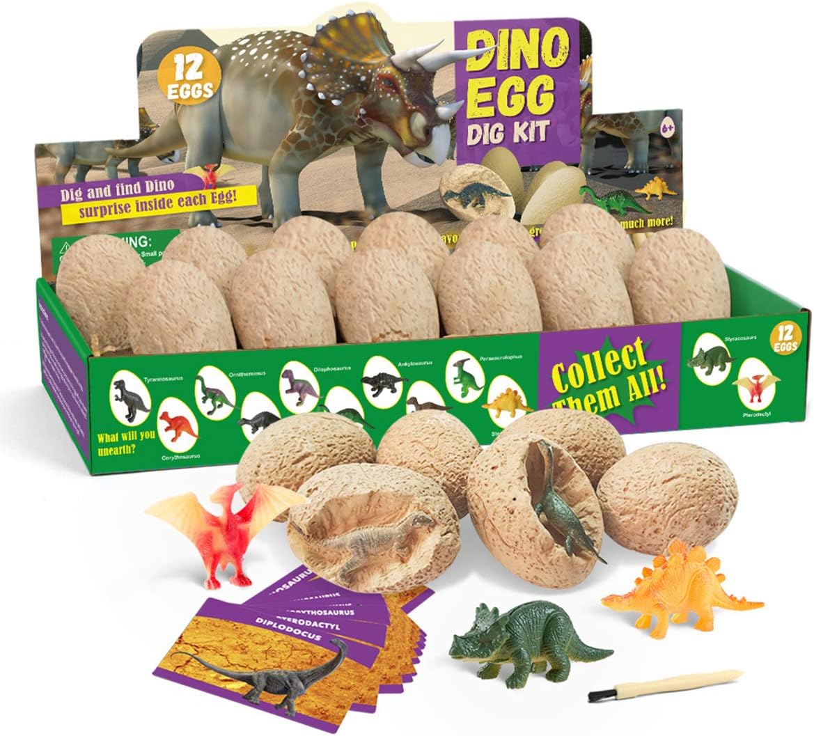 Buy Dinosaur Eggs Excavation Dig Kit (Sold Separately Subject To Availability) | Yallatoys.com