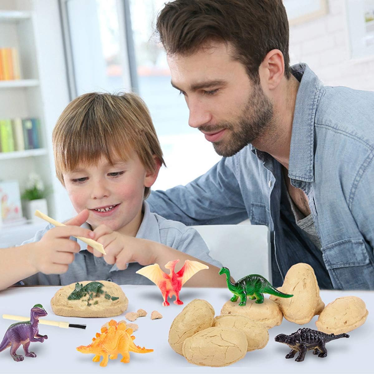 Buy Dinosaur Eggs Excavation Dig Kit (Sold Separately Subject To Availability) | Yallatoys.com