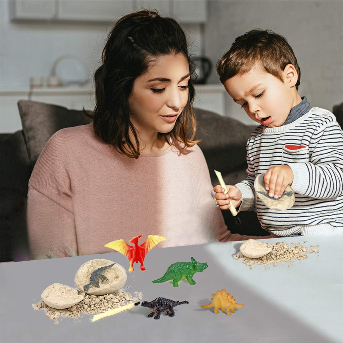 Buy Dinosaur Eggs Excavation Dig Kit (Sold Separately Subject To Availability) | Yallatoys.com