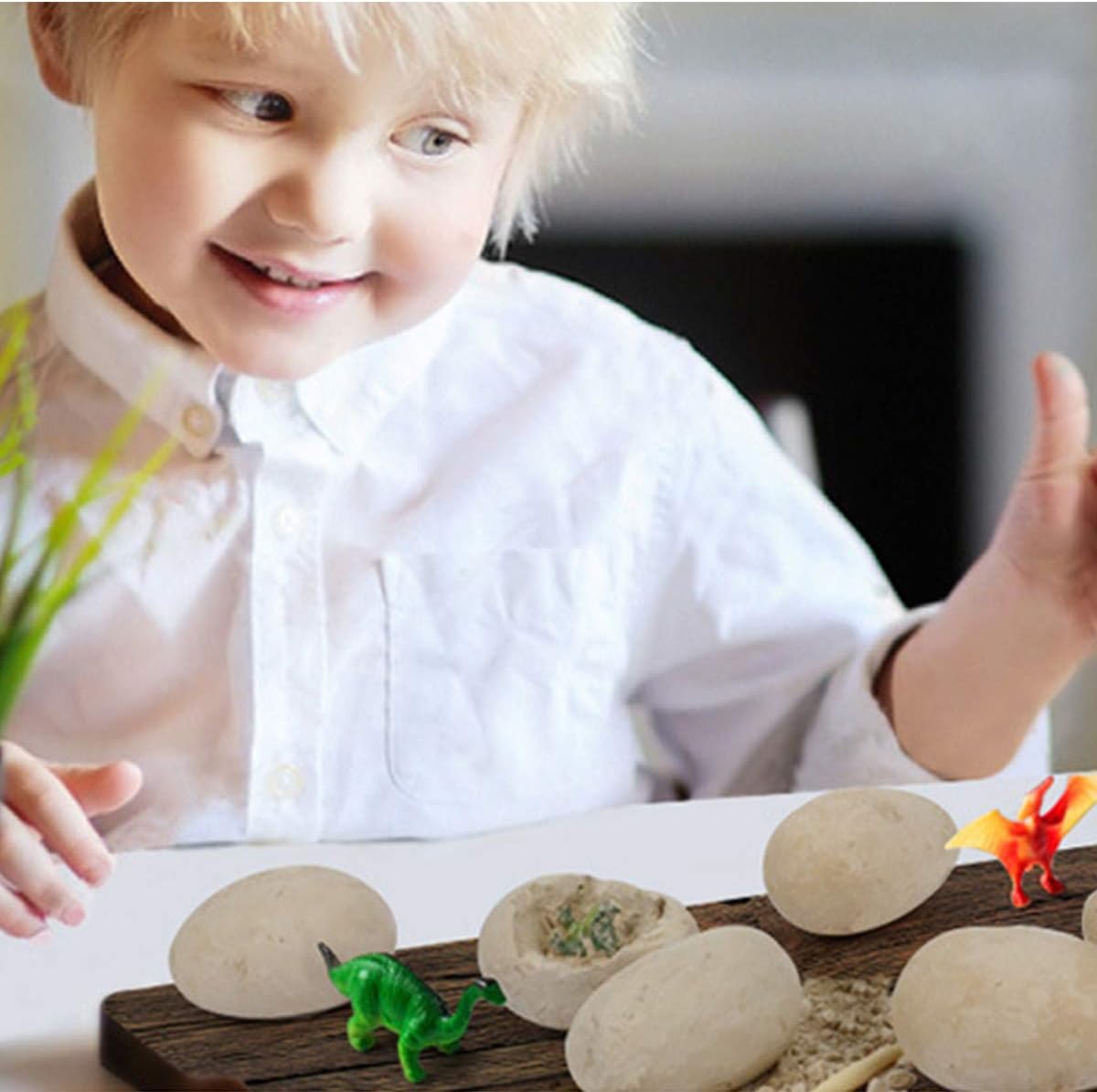 Buy Dinosaur Eggs Excavation Dig Kit (Sold Separately Subject To Availability) | Yallatoys.com