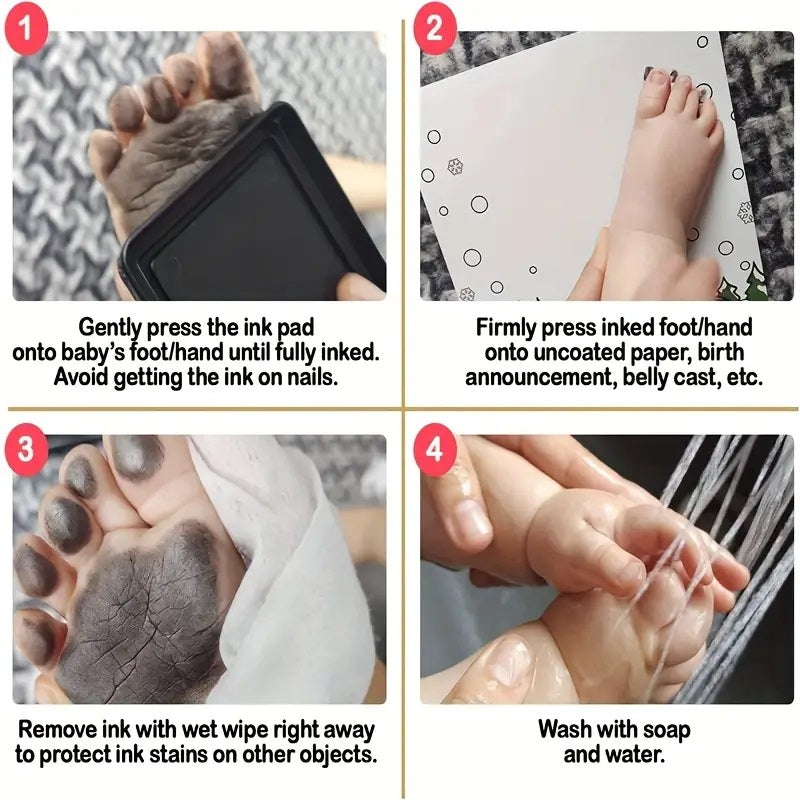 Create Lasting Memories With This DIY Hand And Footprint Kit Yalla Gifting Yallatoys